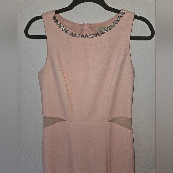 Juno Dress Collection Formal Long Evening Gown With Tulip Hem Size Small - Picture 2 of 8